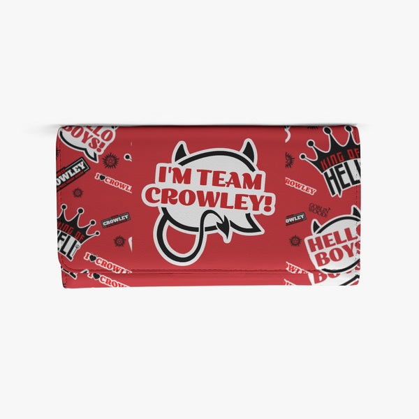 I'm Team Crowley - Supernatural Inspired Purse - Goblin Wood Exclusive