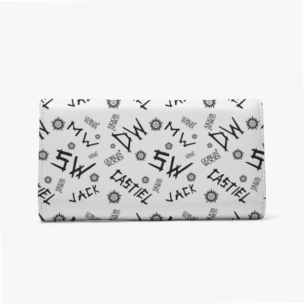 **PRE ORDER** Initials (WHITE) - Supernatural Inspired Purse - Goblin Wood Exclusive