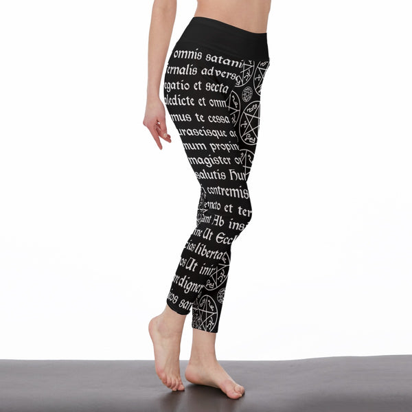 Exorcism - AOP Ladies Leggings - Goblin Wood Exclusive