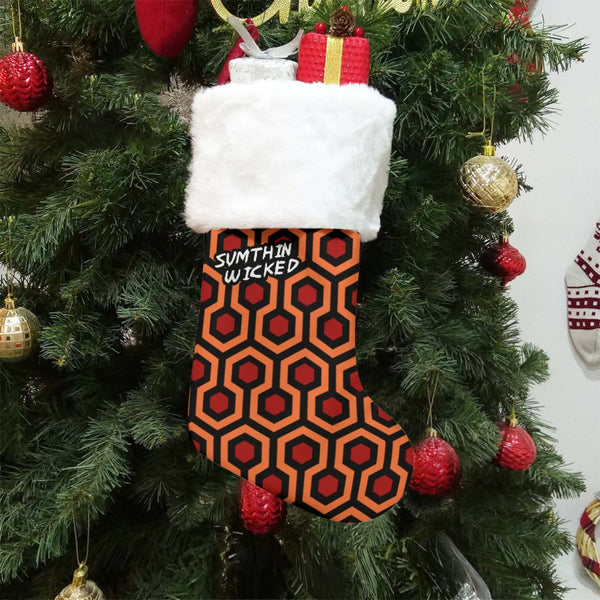 Here's Johnny! - AOP Christmas Stocking - The Shining Inspired