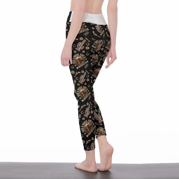 *PRE ORDER* Cowboy Ride - AOP Ladies Leggings - Goblin Wood Exclusive