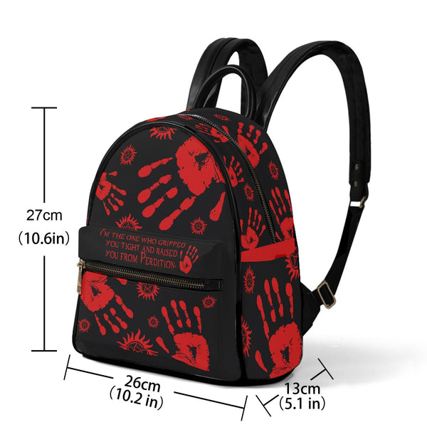 *PRE ORDER* Perdition Print Mini Backpack - Supernatural Inspired - Goblin Wood Exclusive