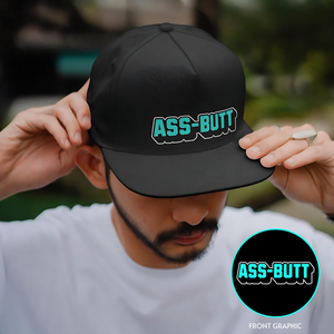 Ass-Butt - Black SnapBack - Supernatural Inspired - Goblin Wood Exclusive