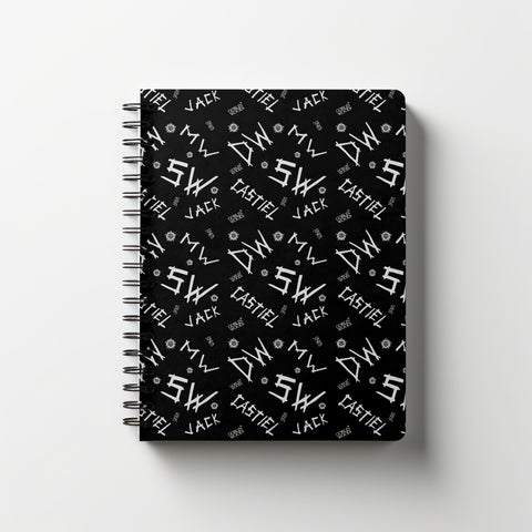 Initials AOP Lined Notebook - Supernatural Inspired - Goblin Wood Exclusive