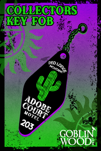 Adobe Court Motel Key Fob - Supernatural Inspired - Goblin Wood Exclusive
