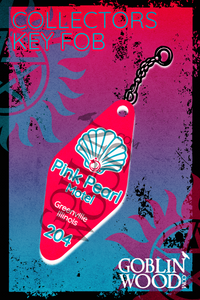 Pink Pearl Motel Key Fob - Supernatural Inspired - Goblin Wood Exclusive