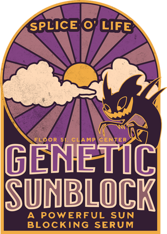 Genetic Sunblock Serum Potion - Gremlins Inspired - Goblin Wood Exclusive