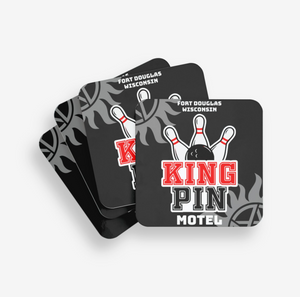 King Pin Motel Coaster - Supernatural Inspired - Goblin Wood Exclusive