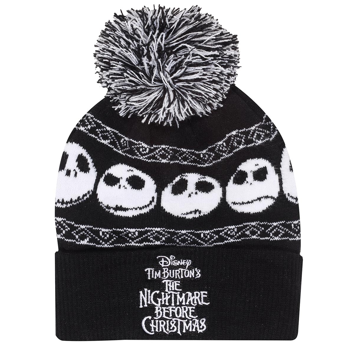 Nightmare Before Christmas Basic Snow Bobble Beanie