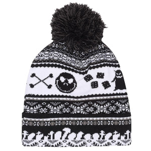 Nightmare Before Christmas Fair Isle bobble Beanie