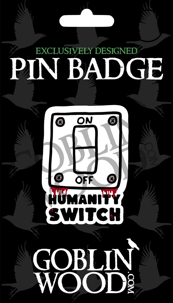 Humanity Switch Acrylic Pin Badge - TVD Inspired