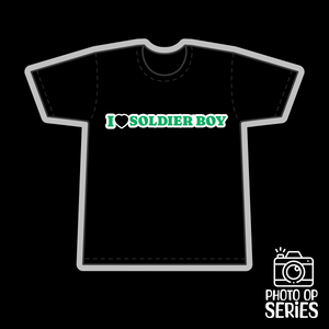 I Love Soldier Boy - Photo Op Series Tee - Goblin Wood Exclusive