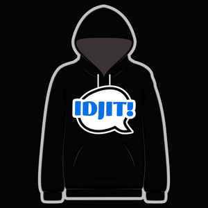 Idjit! Black Hoody - Goblin Wood Exclusive