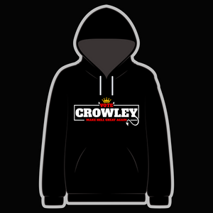 Vote Crowley Black Hoody - Goblin Wood Exclusive