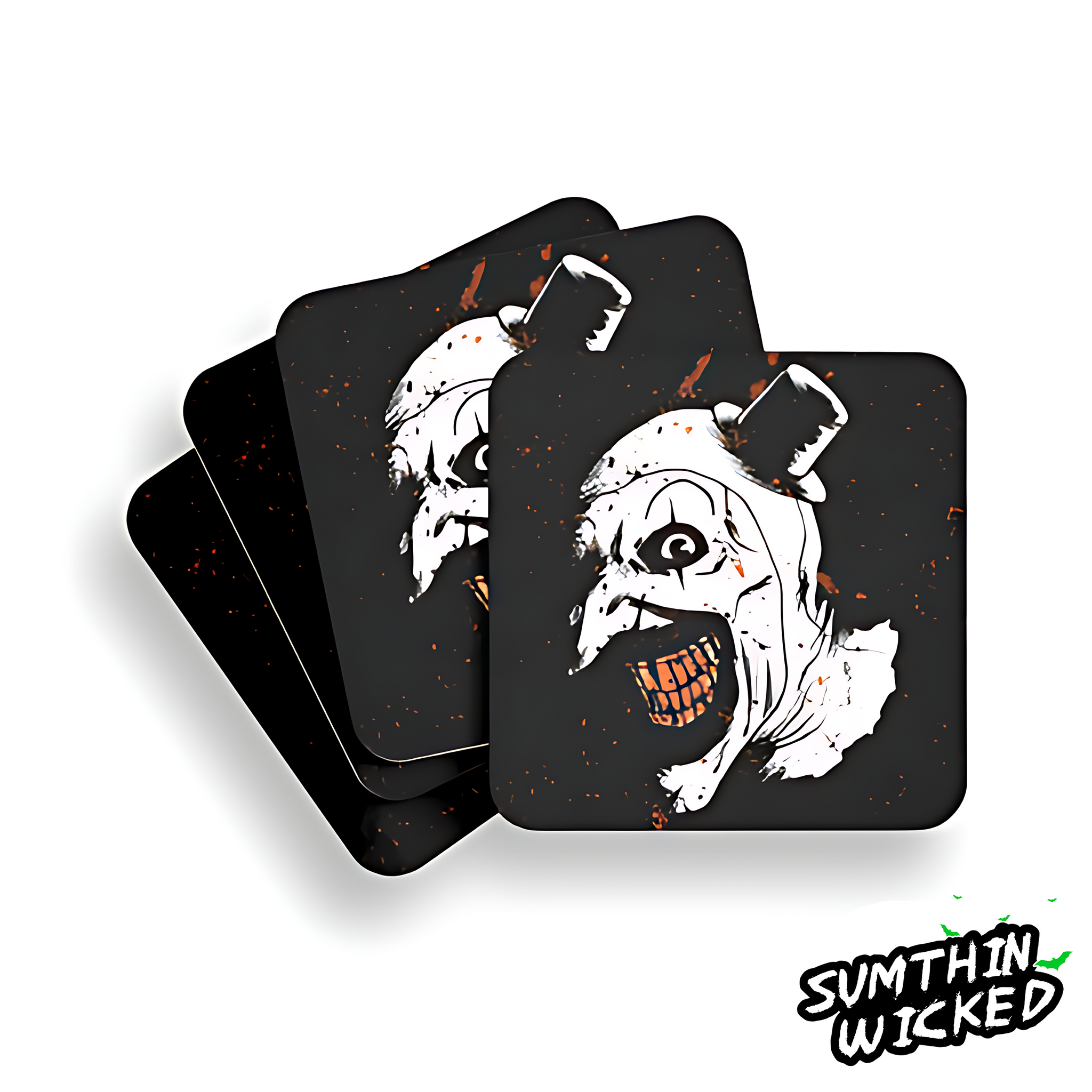 Art the Clown - Smile Coaster - Terrifier Inspired