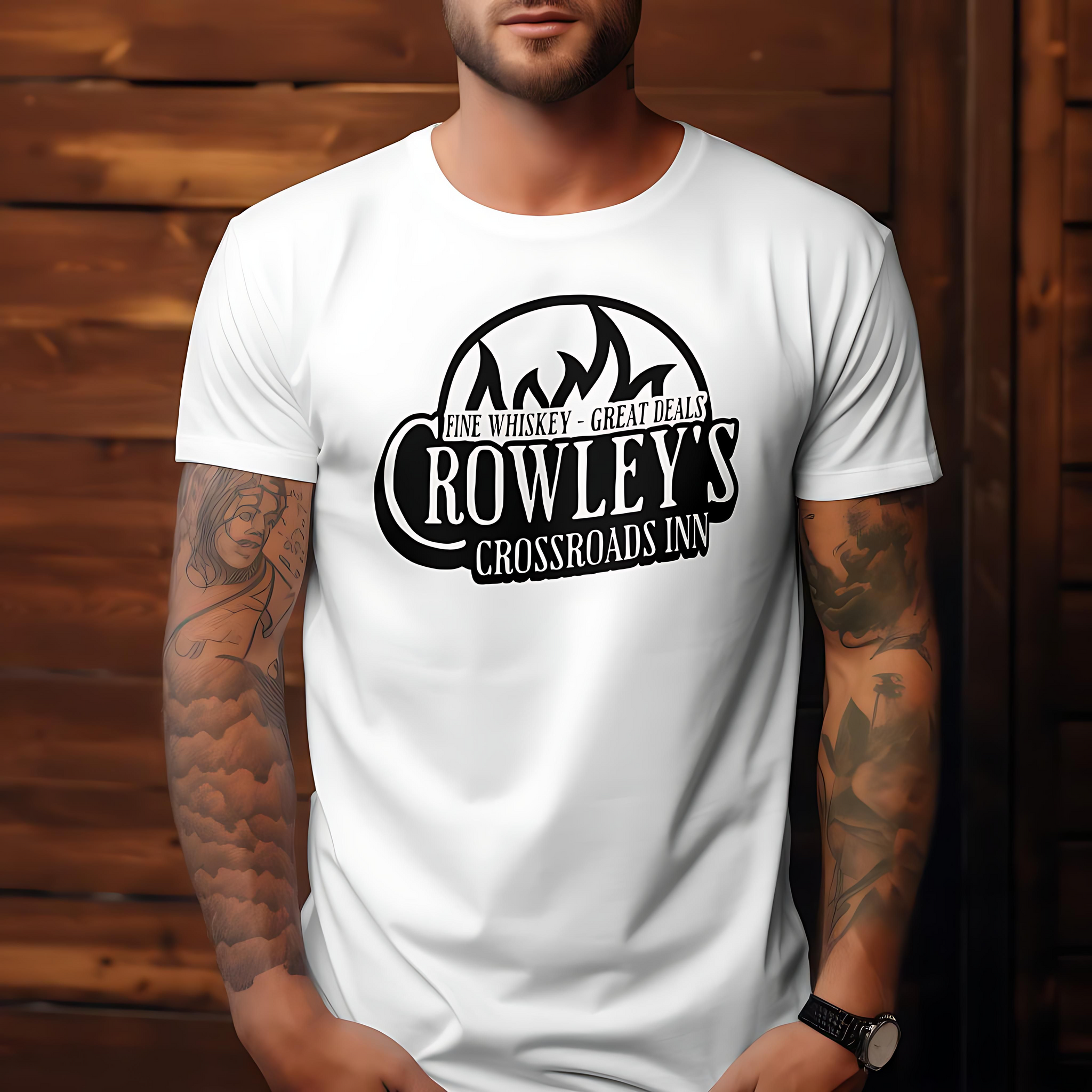 Crossroads Inn - White Premium T-Shirt - Goblin Wood Exclusive