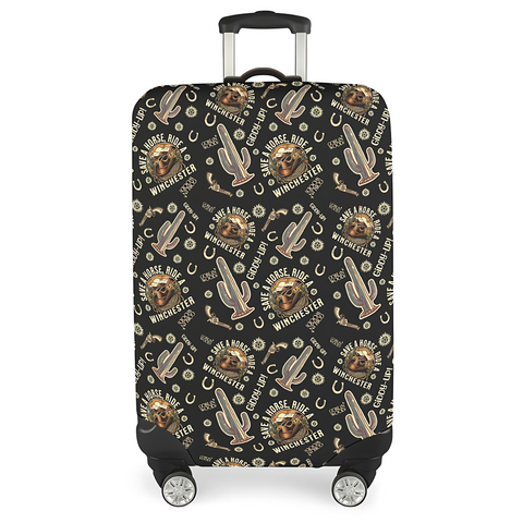 *PRE-ORDER* Cowboy Ride - Luggage Cover - Supernatural Inspired - Goblin Wood Exclusive