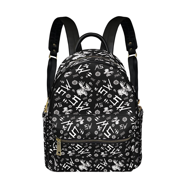 *PRE ORDER* Initially Sam Mini Backpack (Black) - Supernatural Inspired - Goblin Wood Exclusive