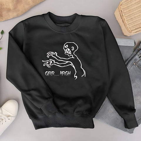 Grr...Argh. - Premium Crew Neck Sweatshirt - Buffy Inspired - Goblin Wood Exclusive