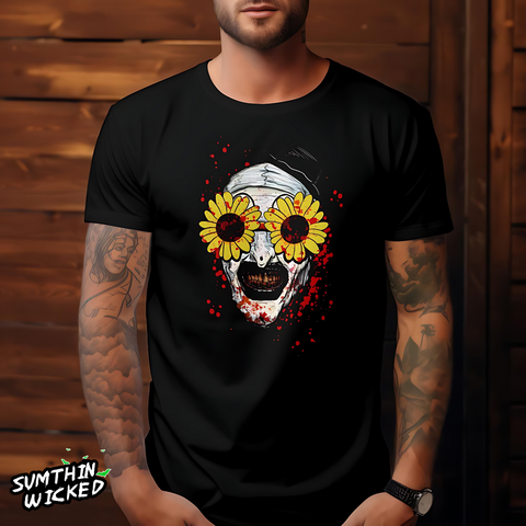 Arty - Black Premium T-Shirt - Terrifier Inspired - Sumthin Wicked Exclusive