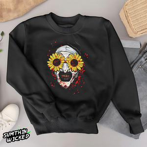 Arty - Premium Crew Neck Sweatshirt - Terrifier Inspired - Sumthin Wicked Exclusive