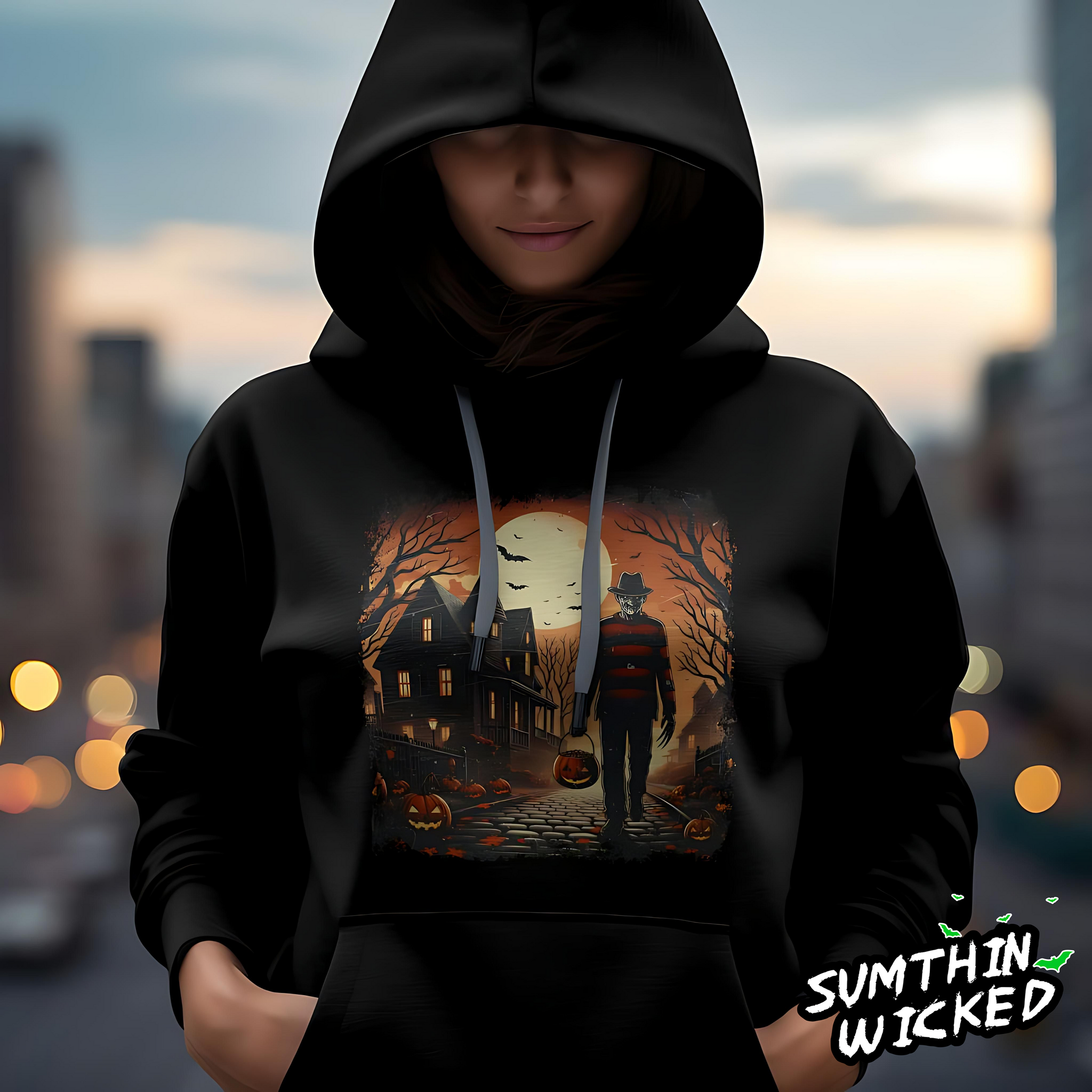 Freddy Trick Or Treat Hoody - A Nightmare On Elm Street Inspired