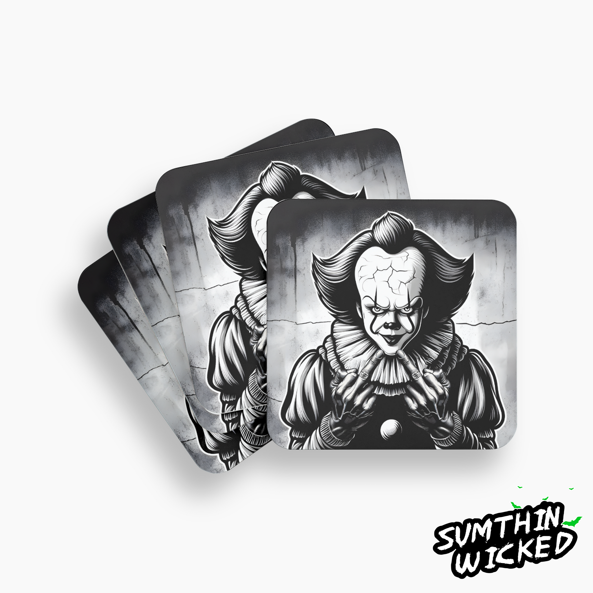 Pennywise Profanity Coaster - IT Inspired