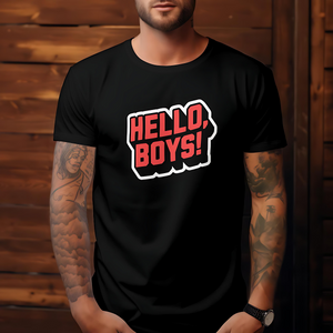 Hello, Boys! - Premium T-Shirt - Supernatural Inspired - Goblin Wood Exclusive