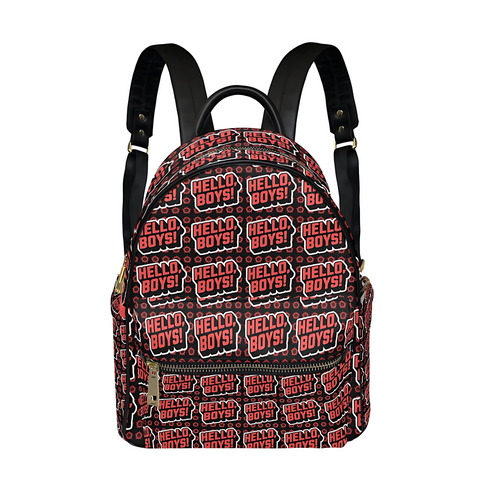 Hello, Boys! AOP Print Mini Backpack - Supernatural Inspired - Goblin Wood Exclusive