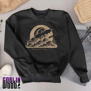 Shall I? - Premium Sweatshirt - Fourth Wing Inspired - Goblin Wood Exclusive