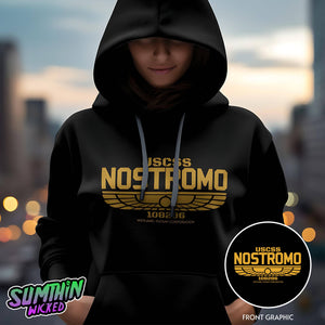 UFO - Premium Black Hoody - Alien Inspired - Sumthin Wicked Exclusive