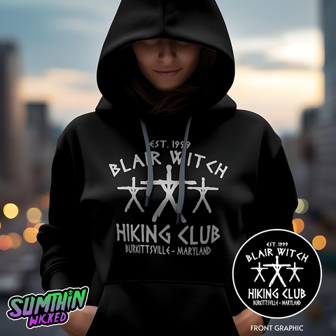 Twanas - Premium Black Hoody - The Blair Witch Project Inspired - Sumthin Wicked Exclusive