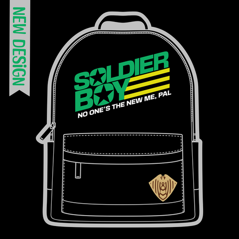 Soldier Boy Black Backpack - The Boys Inspired - Goblin Wood Exclusive