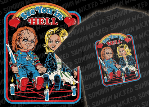 Chucky - See You In Hell - Premium T-Shirt - Steven Rhodes