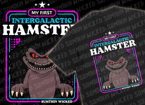 Intergalactic Hamster - Premium SWOG T-Shirt - Sumthin Wicked Exclusive