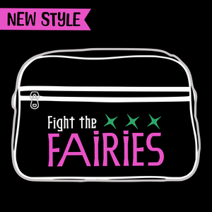 Fight The Fairies - Retro Shoulder Bag - Supernatural Inspired - Goblin Wood Exclusive