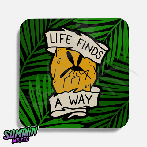 Mozzie - Drinks Coaster - Jurassic Park Inspired - Sumthin Wicked Exclusive