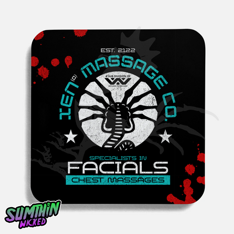 Dapper - Drinks Coaster - Alien Inspired - Sumthin Wicked Exclusive