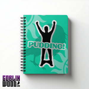 Pudding - A5 Lined Notebook - Supernatural Inspired - Goblin Wood Exclusive