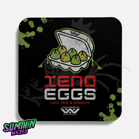 Scrambled - Drinks Coaster - Alien Inspired - Sumthin Wicked Exclusive