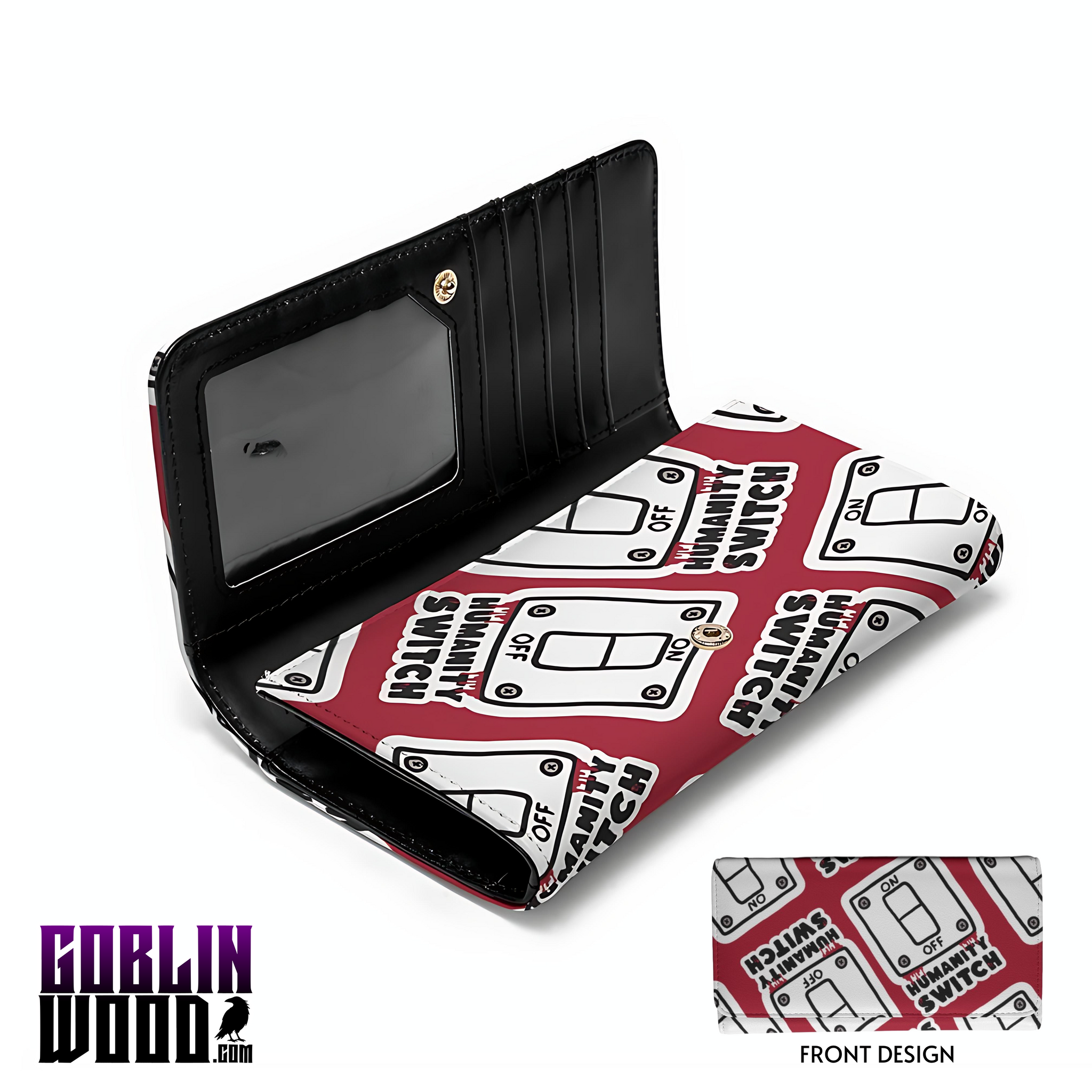*PRE ORDER* Switch - AOP Purse - TVD Inspired - Goblin Wood Exclusive