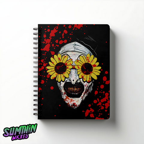 Arty - A5 Lined Notebook - Terrifier Inspired - Sumthin Wicked Exclusive