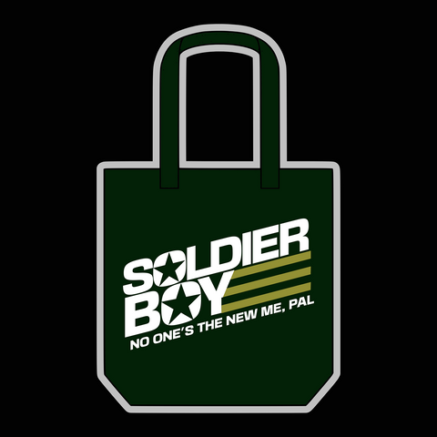 Soldier Boy  Green Tote Bag - The Boys Inspired - Goblin Wood Exclusive