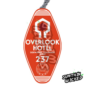 Here's Johnny! - Overlook Hotel - Acrylic Key Fob Keychain