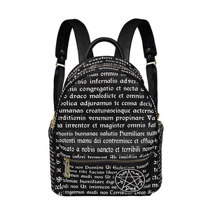 Exorcism AOP Print Mini Backpack - Supernatural Inspired - Goblin Wood Exclusive