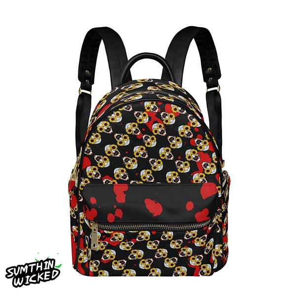 *PRE ORDER* Arty AOP Print Mini Backpack - Terrifier Inspired - Sumthin Wicked Exclusive