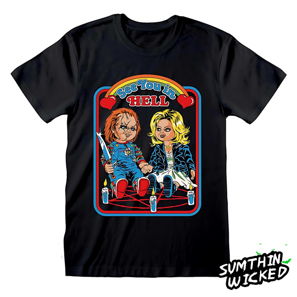 Steven Rhodes x Chucky – See You In Hell - Tee