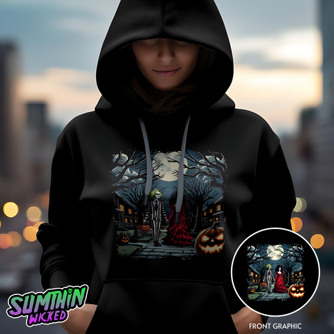 Deetz - Trick Or Treat Hoody - Beetlejuice Inspired - Sumthin Wicked Exclusive