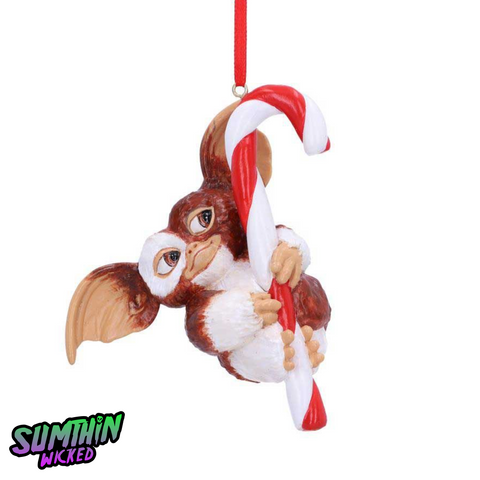 Gizmo - Candy Cane Hanging Ornament - Gremlins