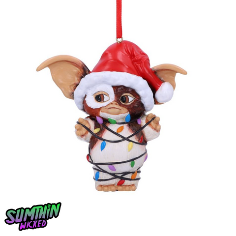 Gizmo  -  Fairy Lights Hanging Ornament - Gremlins